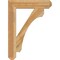 Ekena Millwork Legacy Craftsman Rough Sawn Bracket, Western Red Cedar, 4"W x 22"D x 30"H BKT04X22X30LEC04RWR - alternate 4